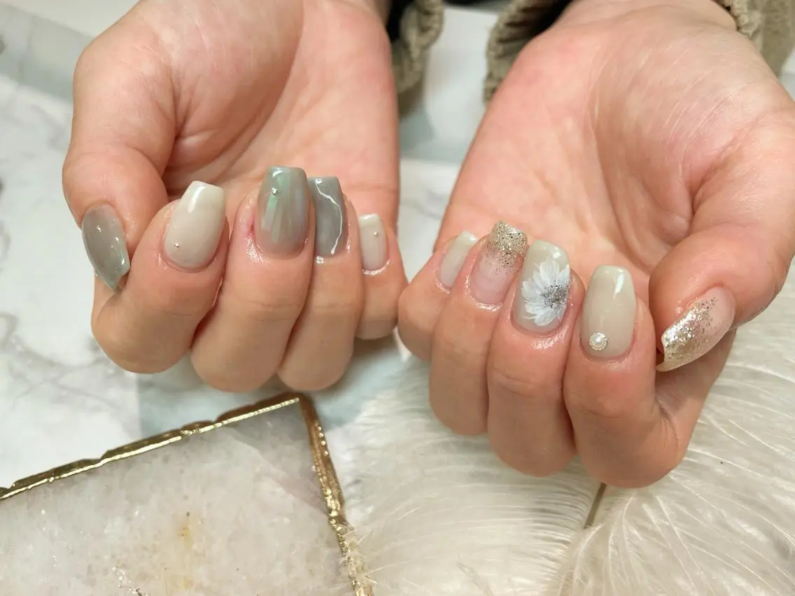 ネイル ハンドネイル Aing nail 澤瀬のネイルデザイン