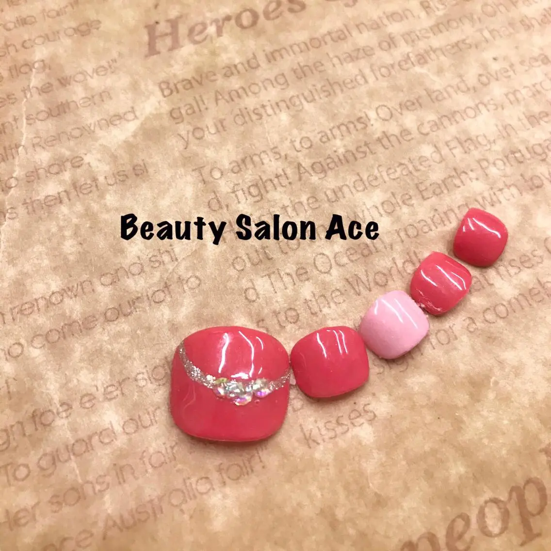 ネイル フットネイル 池袋フィルイン Ace♡Nailのネイルデザイン