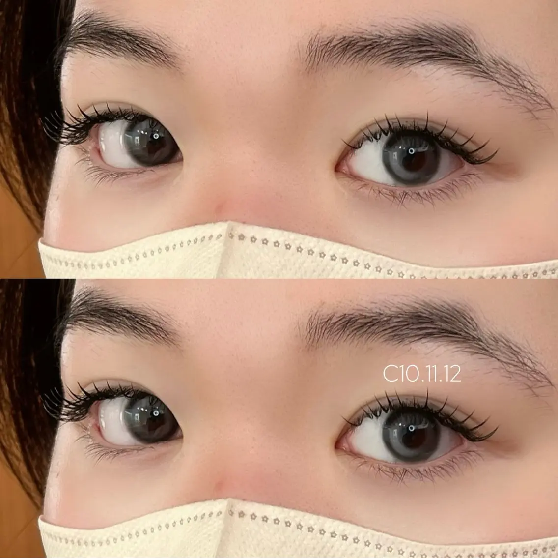 マツエク・マツパ 目尻長め マツエク NEST eye 🤍reinaの眉毛・アイブロウイメージ