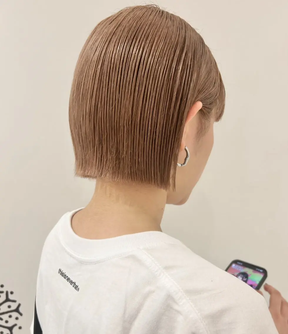 【minimo限定価格】カラー+aujua 4stepトリートメント+スタイリング📀の写真