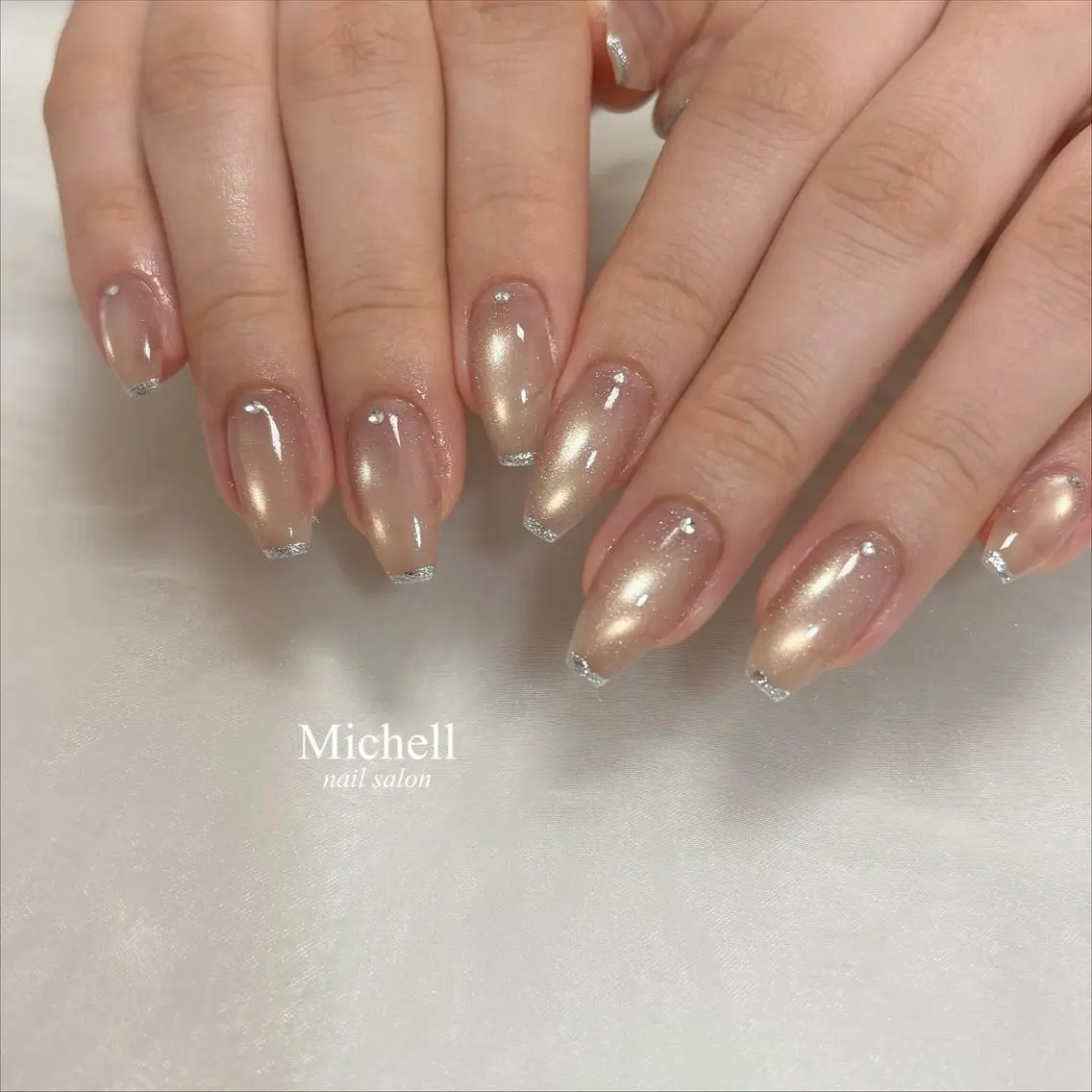 ネイル キラキラネイル ハンドネイル Michell_ dianaのネイルデザイン