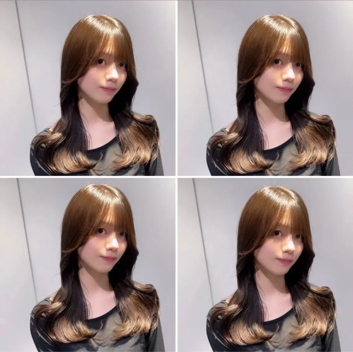 ロング カラー 透明感×エクステ× 前髪,顔周り そうまのヘアスタイル