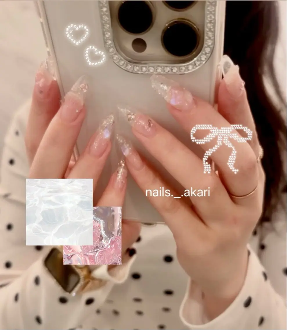 ネイル ハンドネイル akari🎀 naill|堺筋本町のネイルデザイン