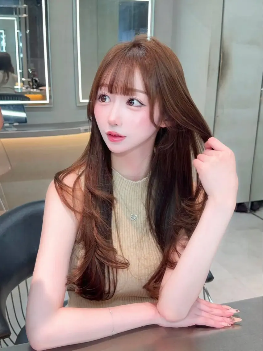 ロング カラー ヘアアレンジ 縮毛矯正 トリートメント 【博多髪質改善】 吉村　清志のヘアスタイル