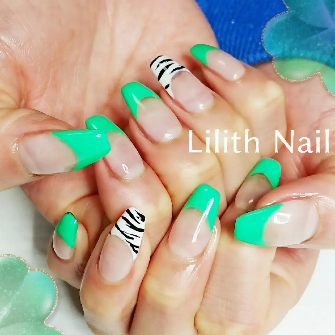 ネイル フレンチネイル ハンドネイル Lilith Nailのネイルデザイン