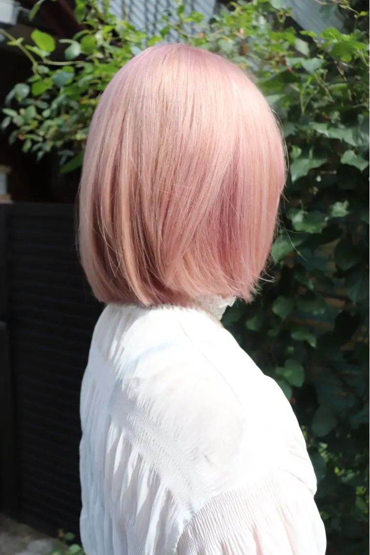 ショート AIRA/ブリーチ /透明感カラーのヘアスタイル