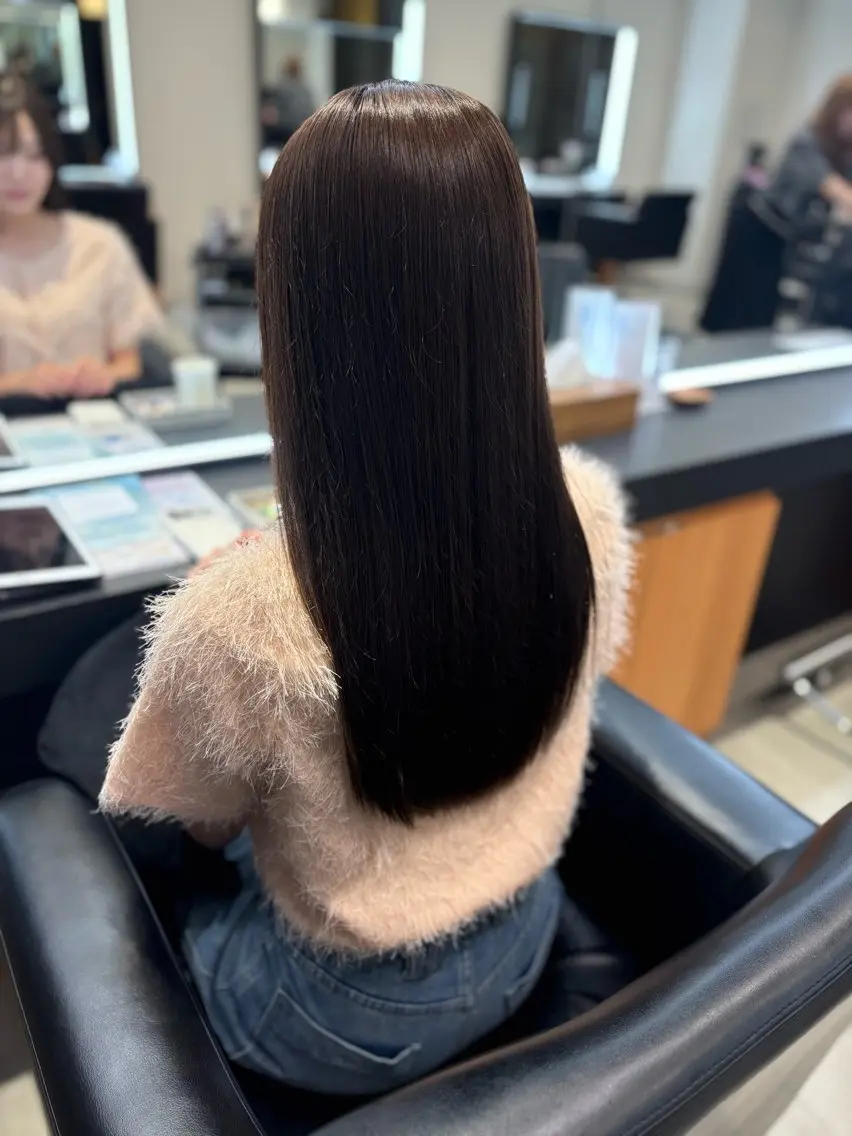 ミディアム 似合わせカット 髪質改善・水素カラー ARIA(ému)のヘアスタイル
