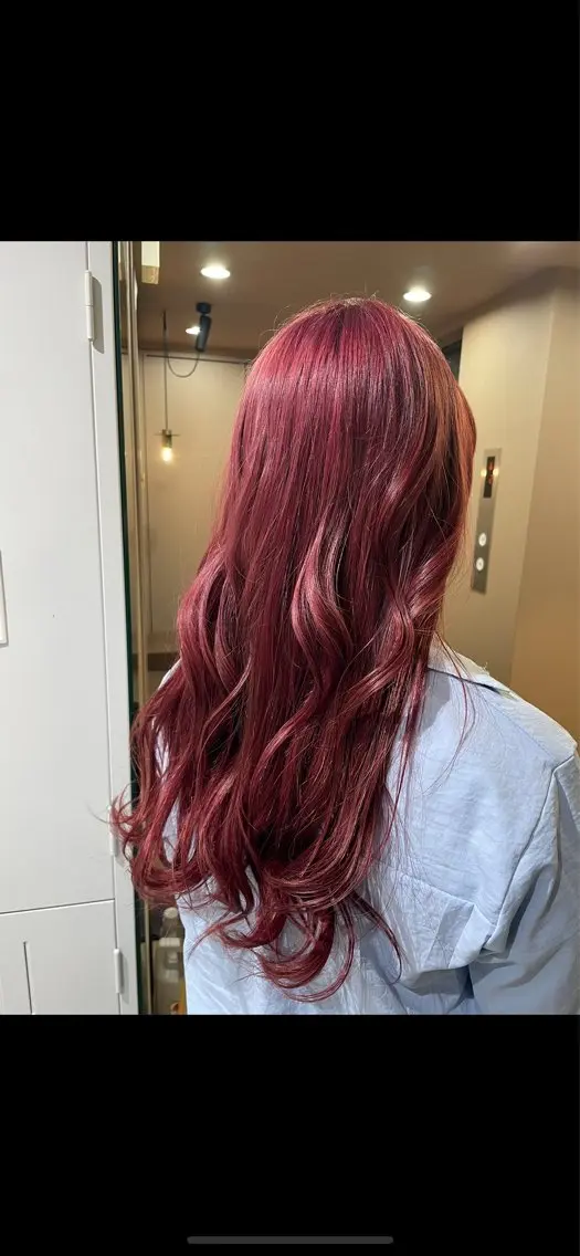ロング 髙橋 真香のヘアスタイル