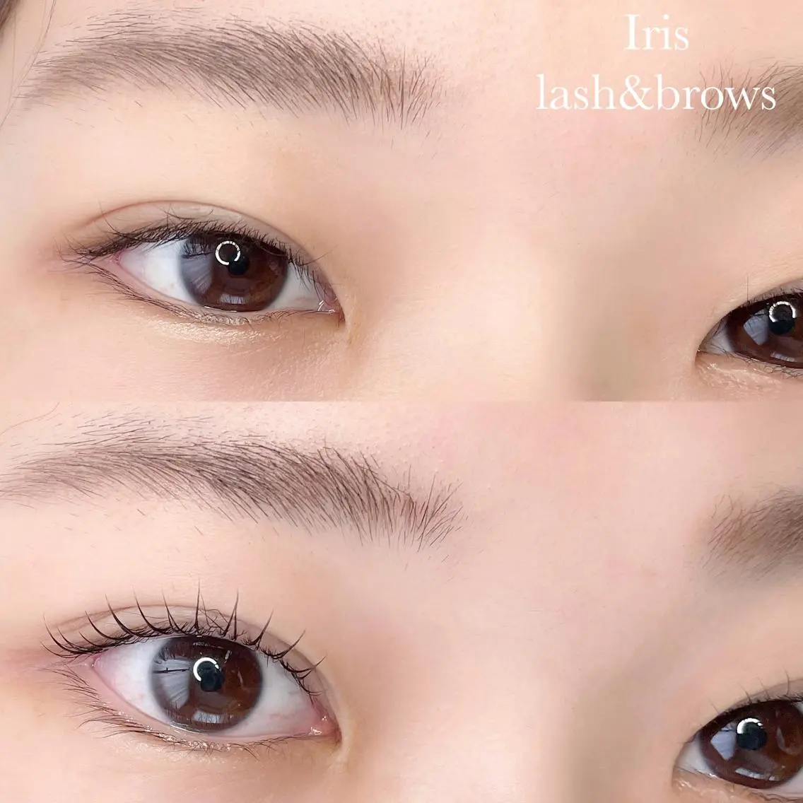 マツエク・マツパ Iris lash&browsのマツエク・マツパデザイン