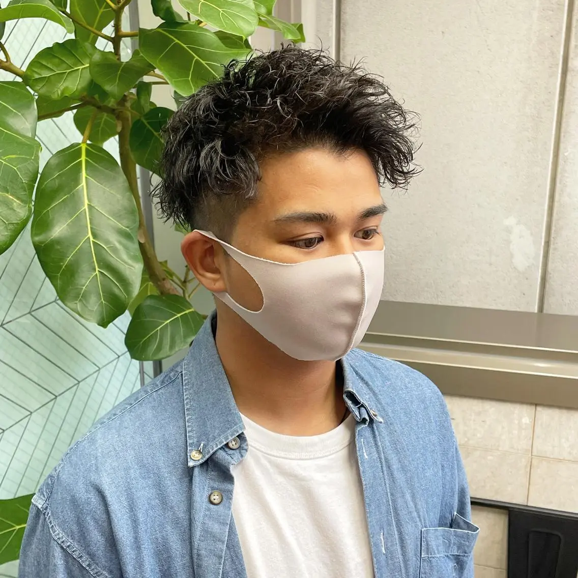 パーマ メンズ 渋谷/フェード/ 國分 翔のヘアスタイル