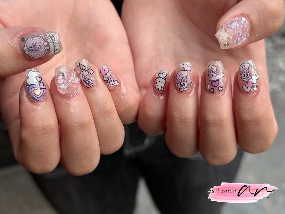 ネイル 持ち込み nailsalon ar.のネイルデザイン