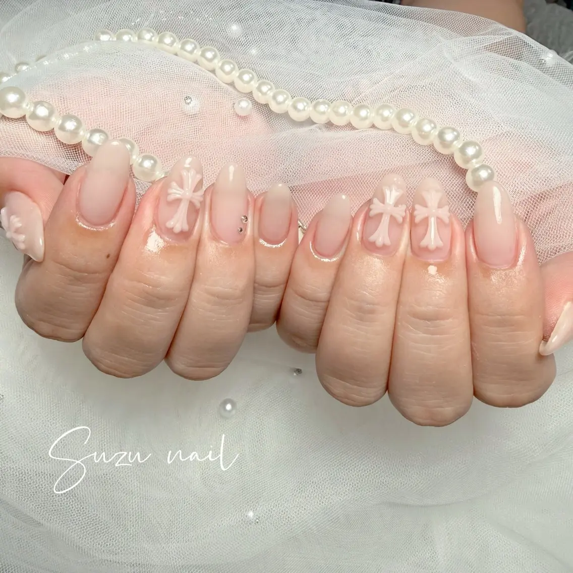 ネイル アートネイル オーロラネイル ミラーネイル ハンドネイル ✨Suzu nail✨のネイルデザイン