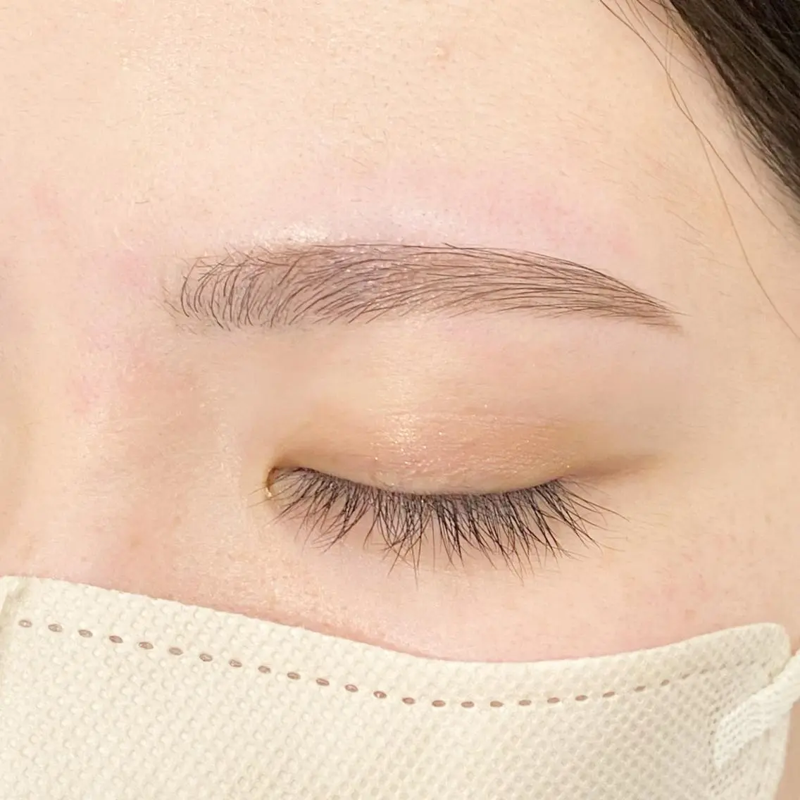 ショート カラー パーマ ヘアアレンジ メンズ キッズ ネイル マツエク・マツパ アイブロウ elblink risaのマツエク・マツパデザイン