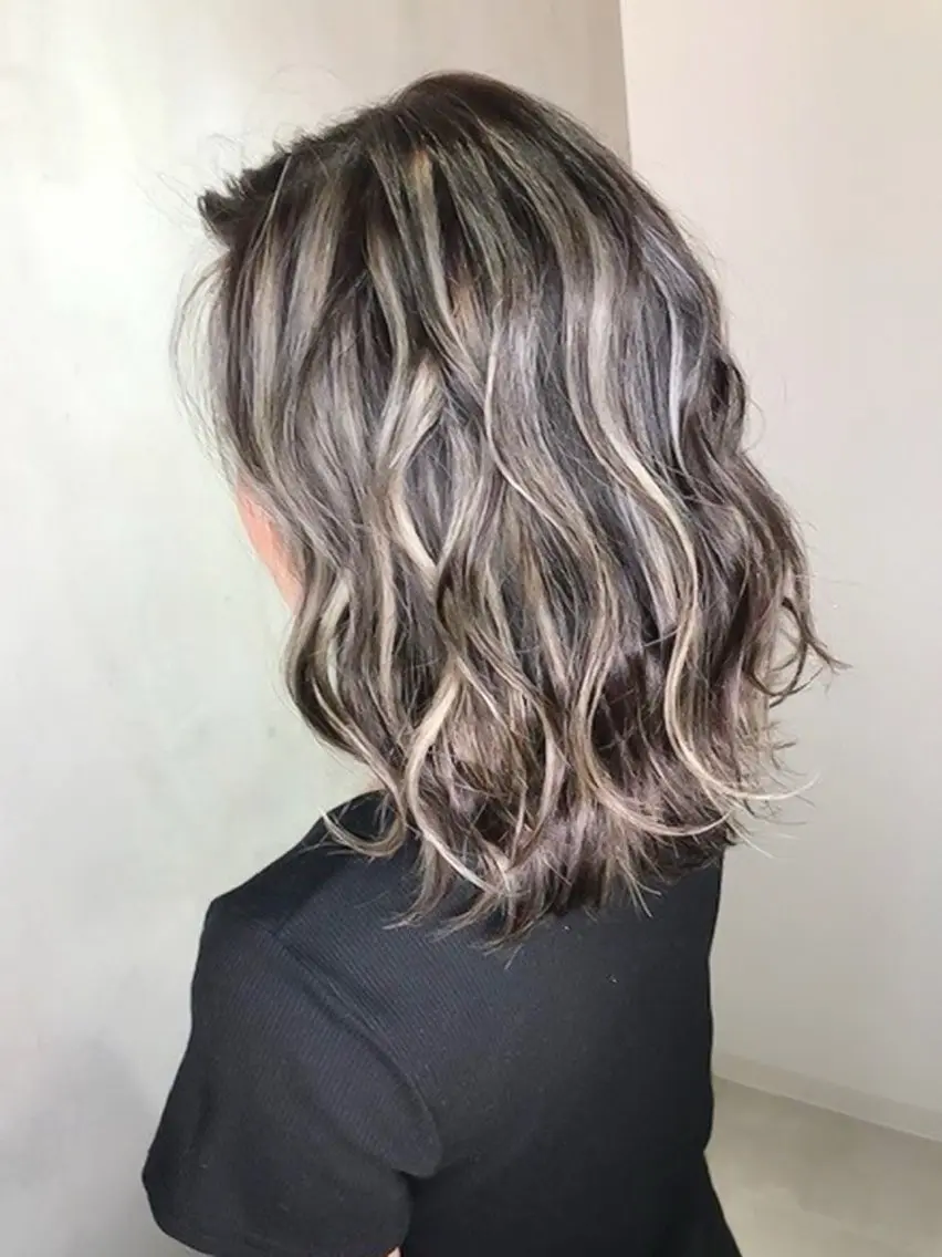 ミディアム カラー 【髪質改善特化 /店長】香月龍太郎のヘアスタイル