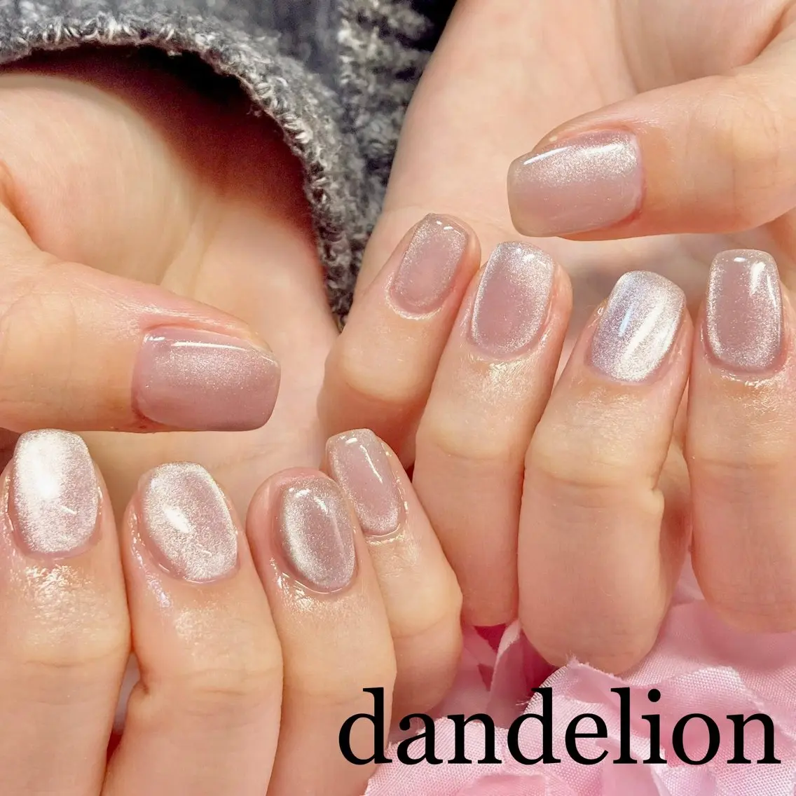 ネイル ハンドネイル ハンドケア dandelion ダンデライオンのネイルデザイン