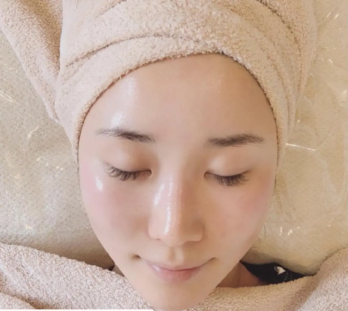 つるつるツヤツヤの潤い美肌に♥艶肌waxベーシックコース♡産毛・角栓・汚れ除去の写真