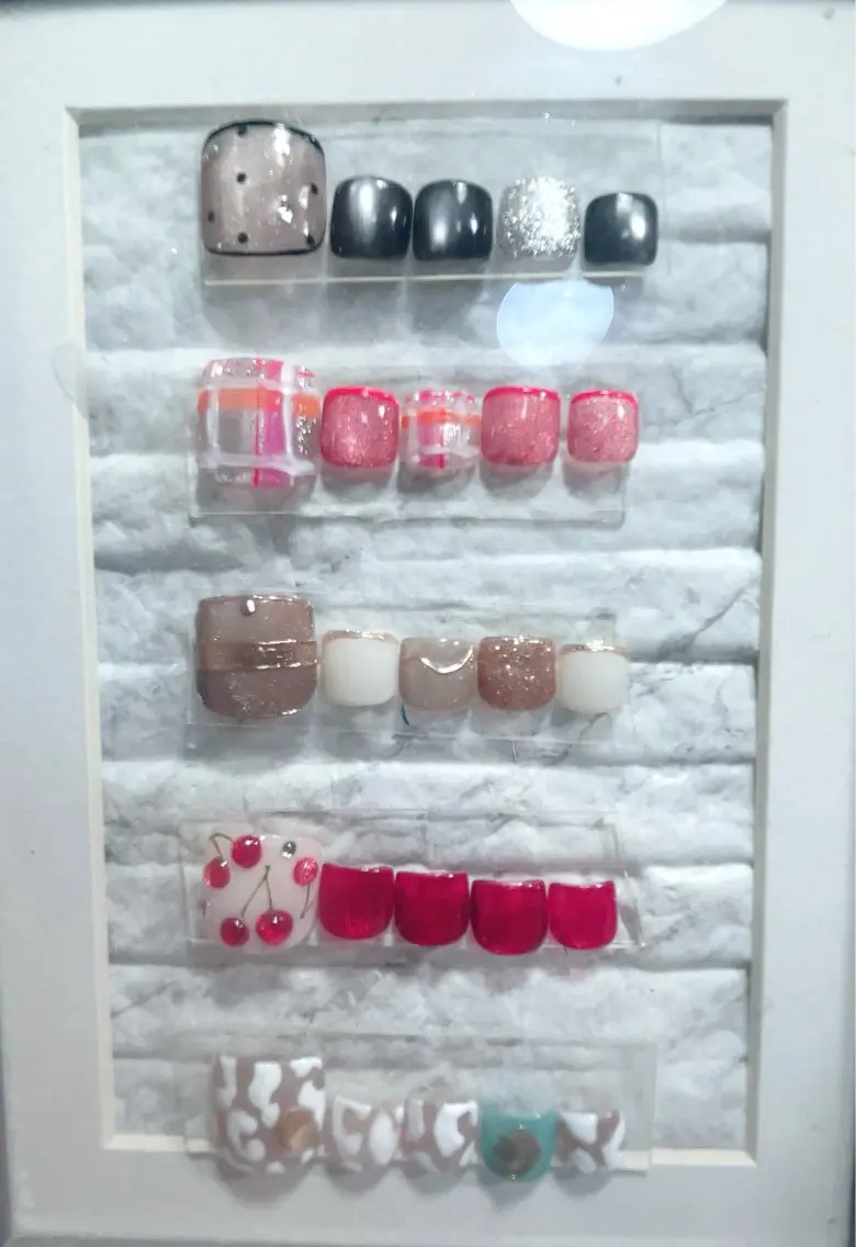 ネイル フットネイル yochi nailのネイルデザイン