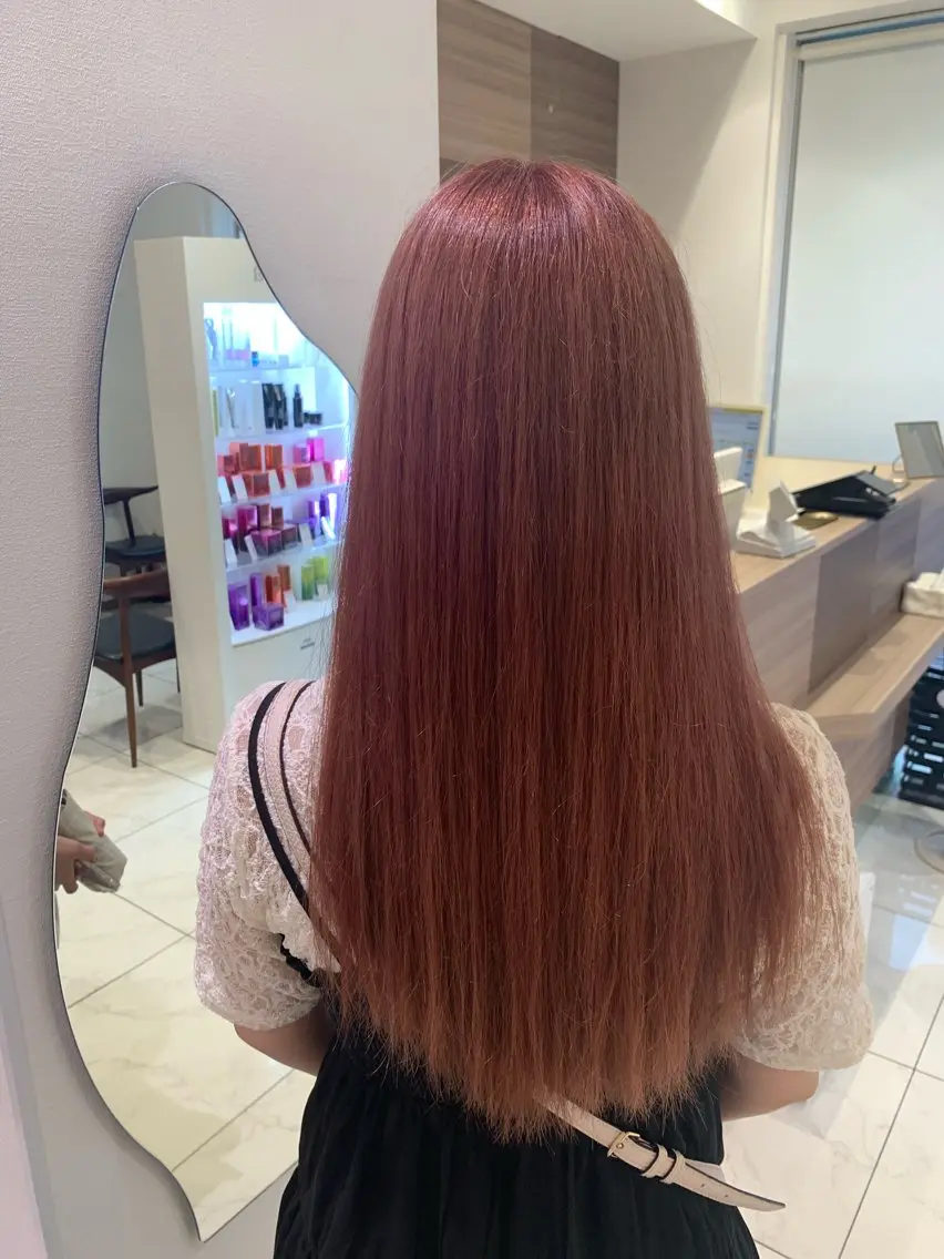 ロング カラー カット ヘアカラー 🌱脱白髪染め特化 🌱岡田将英のヘアスタイル