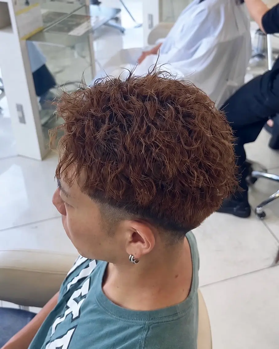 パーマ ツイストパーマ パーマ RIRI / ハイトーン/ブリーチのヘアスタイル