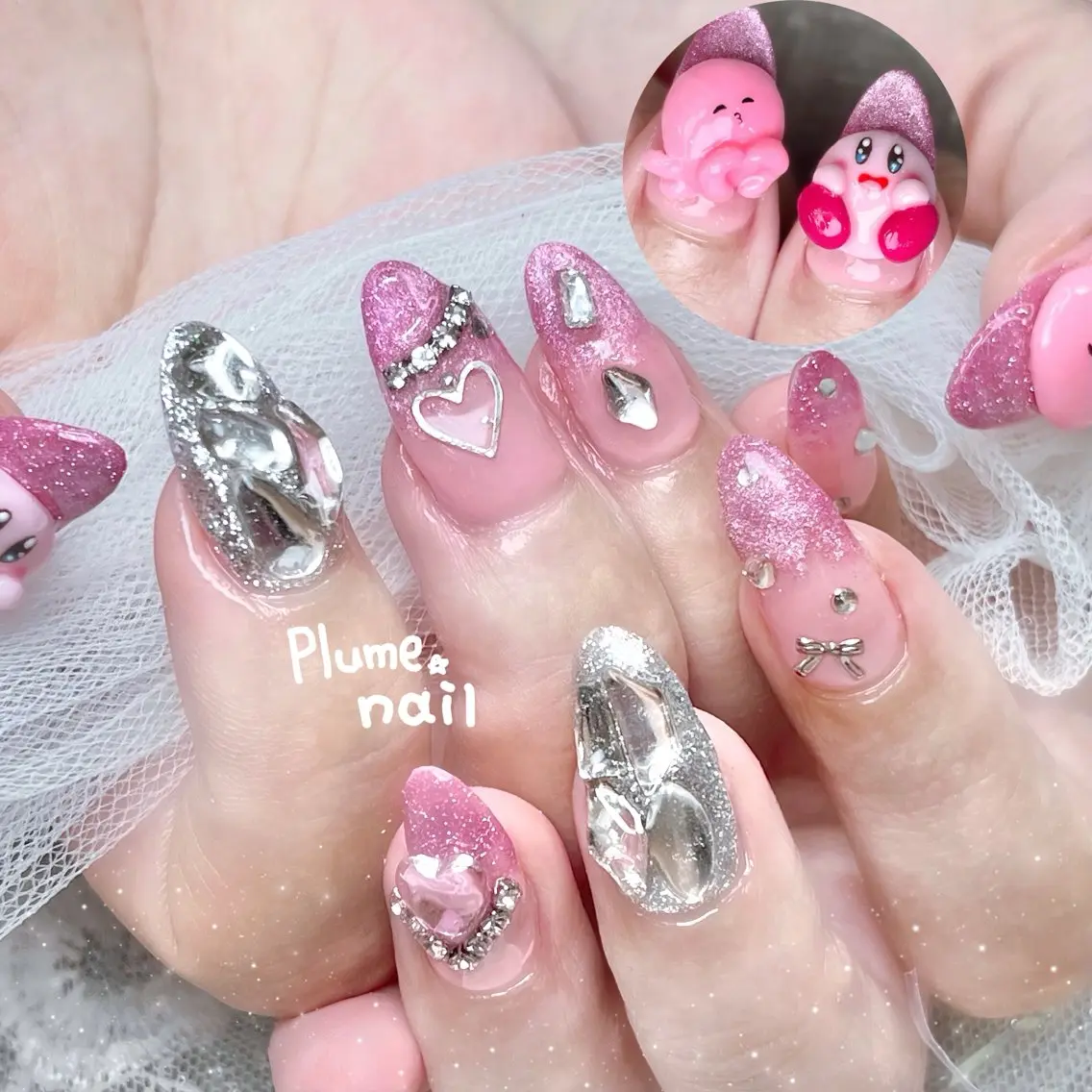 ネイル ハンドネイル plume nail ☆韓国ネイルのネイルデザイン