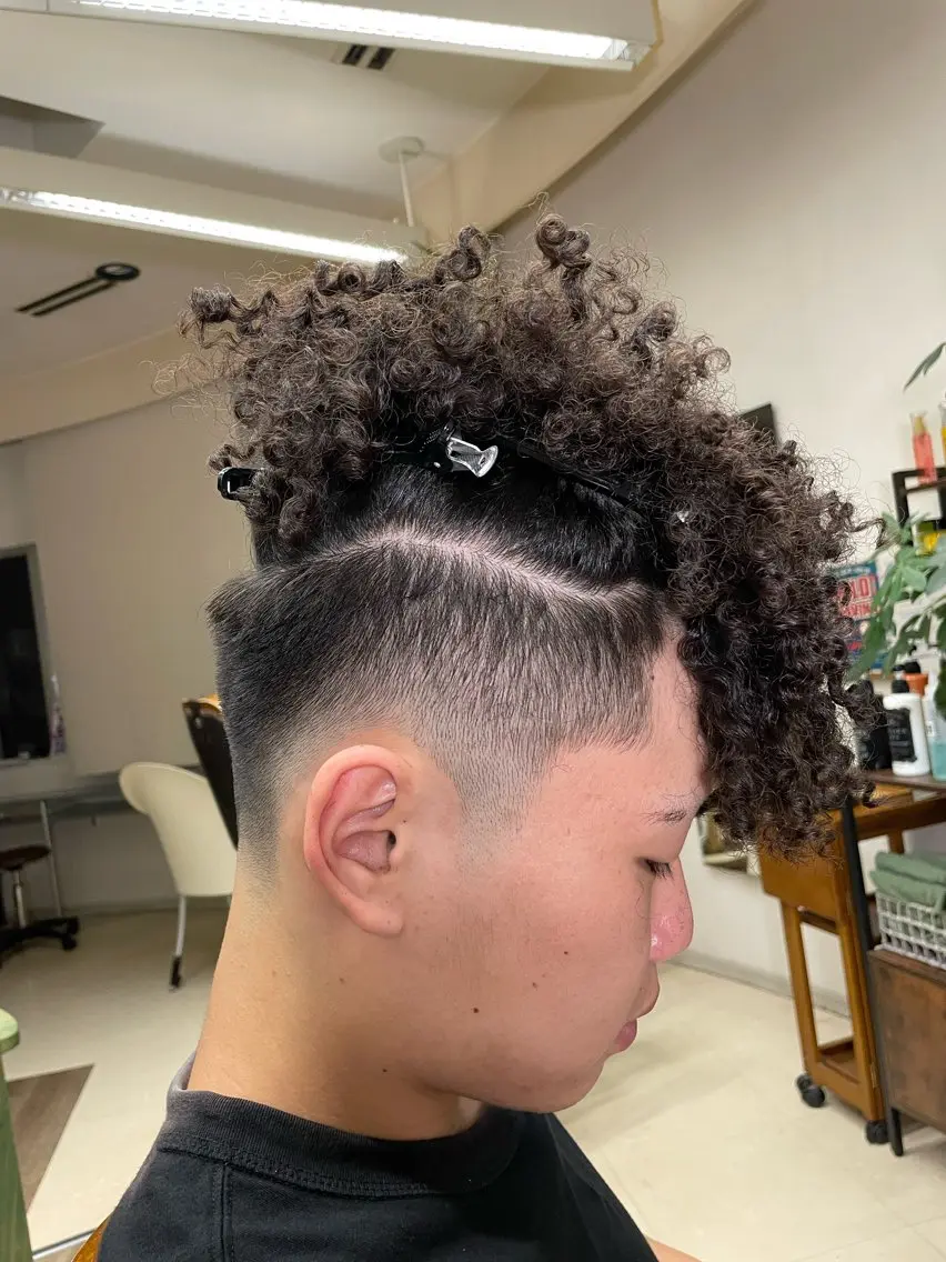 ミディアム メンズ 三井 大輝のヘアスタイル