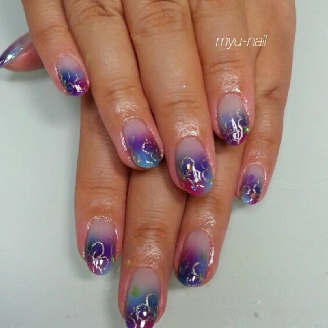 ネイル アートネイル ホームサロン myu-nailのネイルデザイン