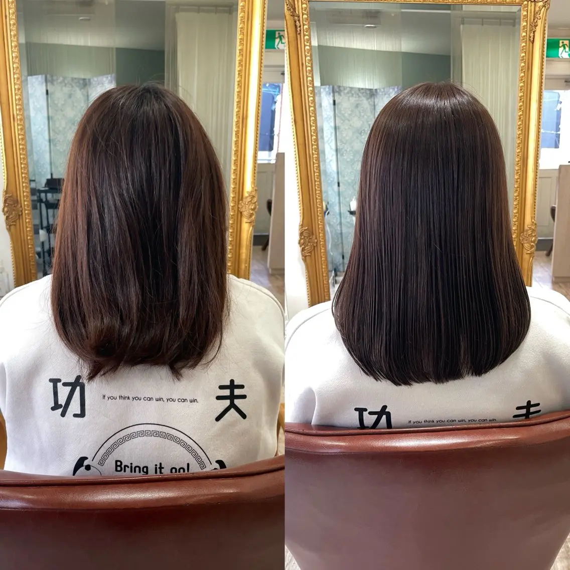 ミディアム トリートメント カット ヘアカラー トリートメント 【髪質改善】 Wakanaのヘアスタイル