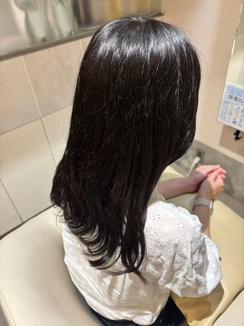カラー 野田 実希のヘアスタイル