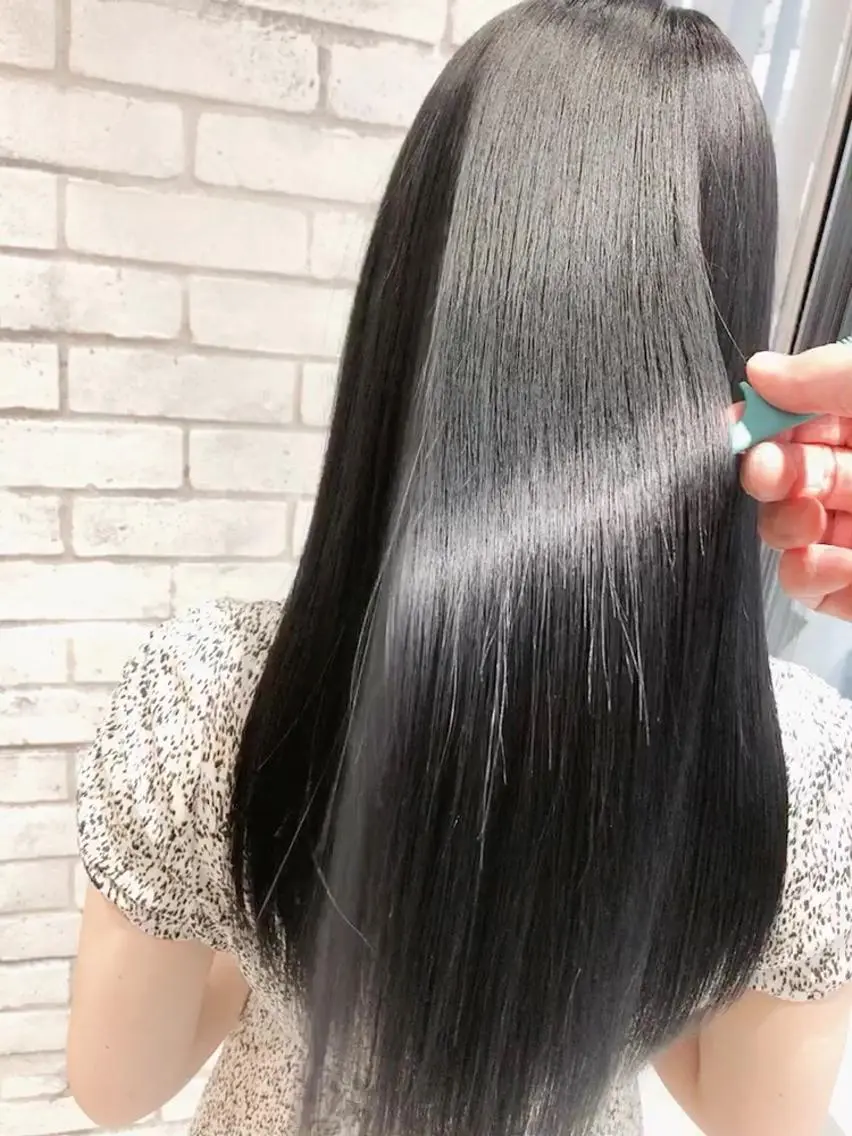 美髪縮毛矯正+Aujua4STEPトリートメントの写真