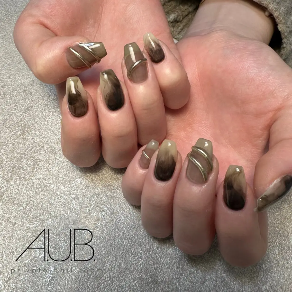 ネイル ハンドネイル A.U.B. satoのネイルデザイン
