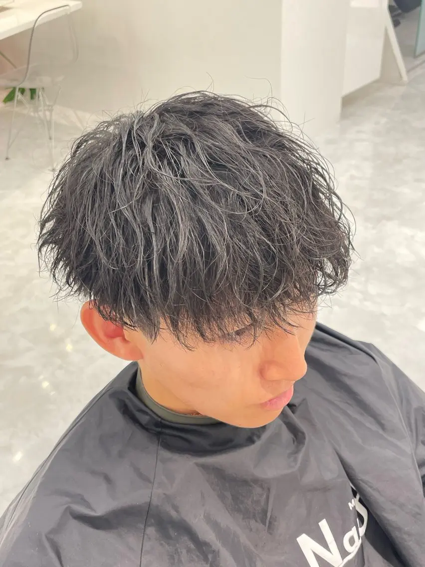 パーマ メンズ メンズパーマ 近藤 樹のヘアスタイル