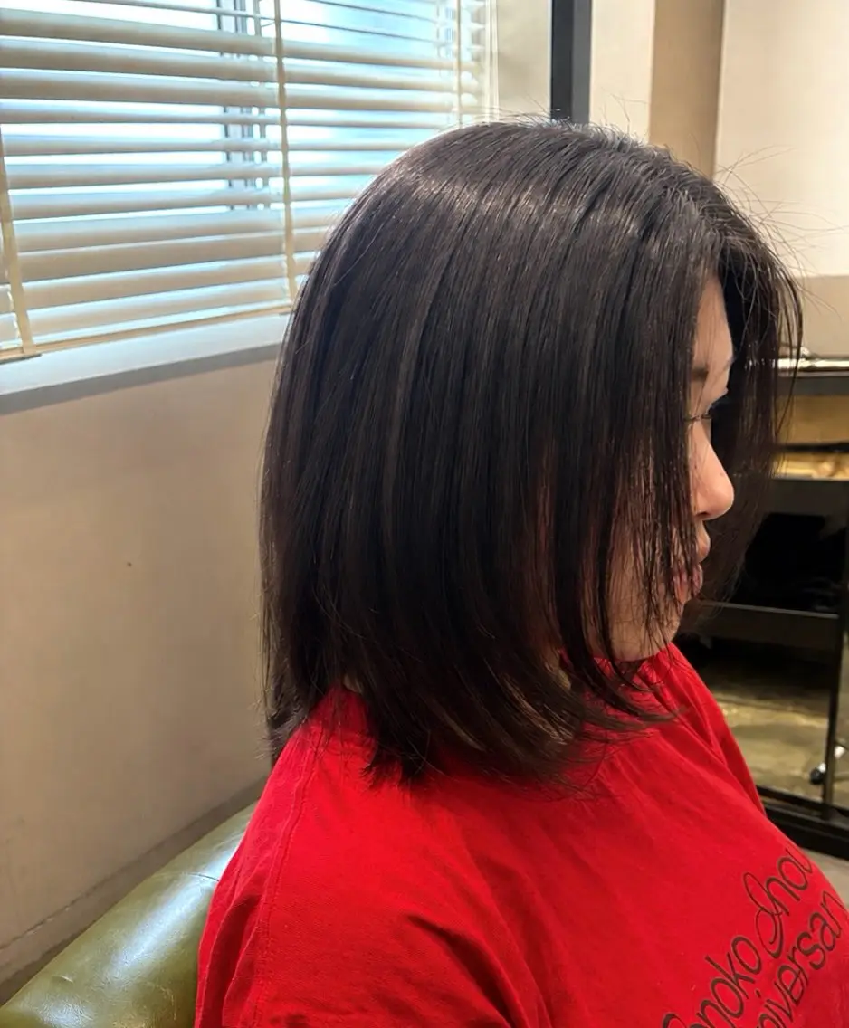 ミディアム 縮毛矯正 モデル様募集中🍒/ soraのヘアスタイル