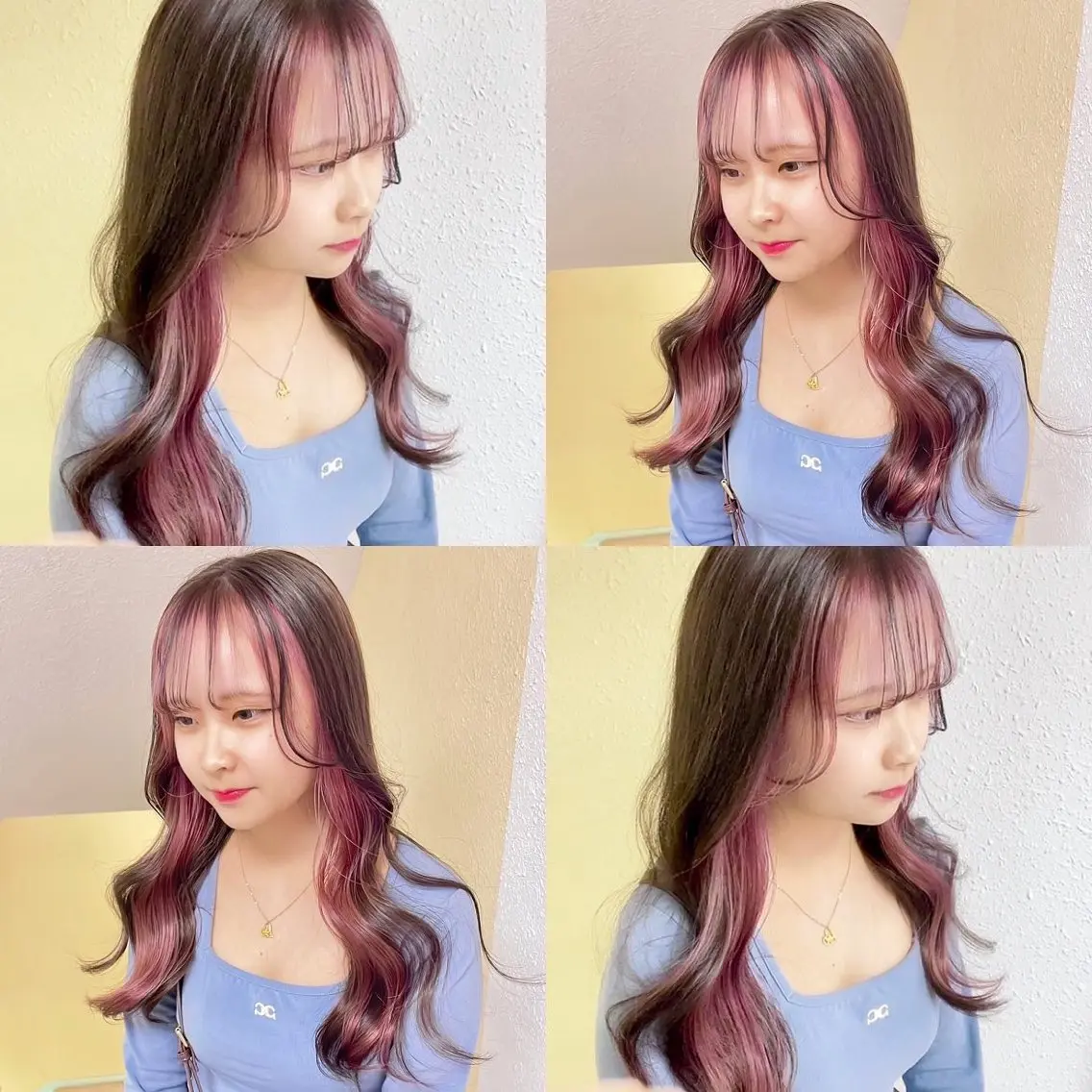 カラー 渋谷:インナーカラー ／🍒エリカ🍒のヘアスタイル