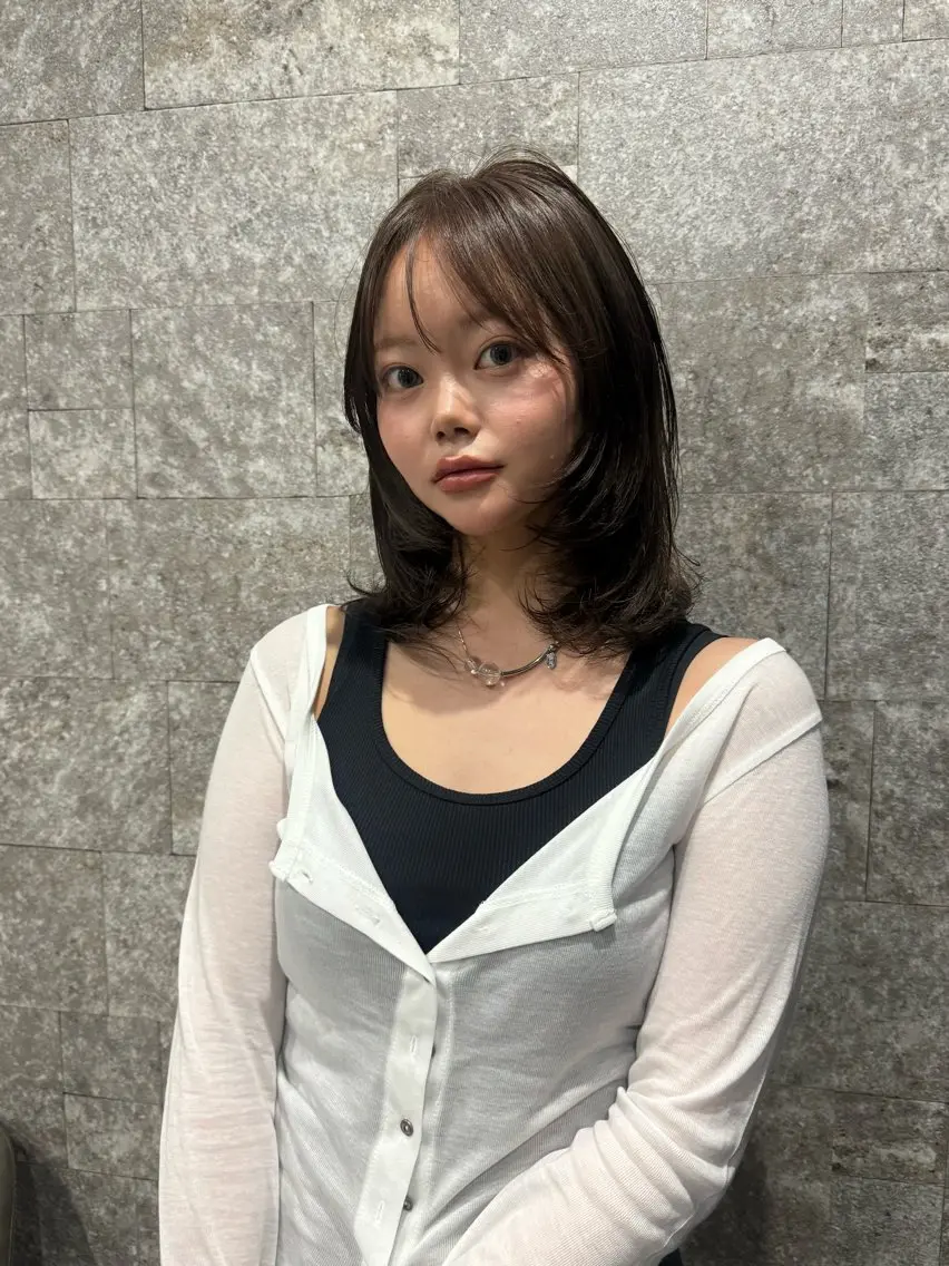 カット✂︎+髪質改善トリートメント+長さ料金+土日祝+1,100の写真