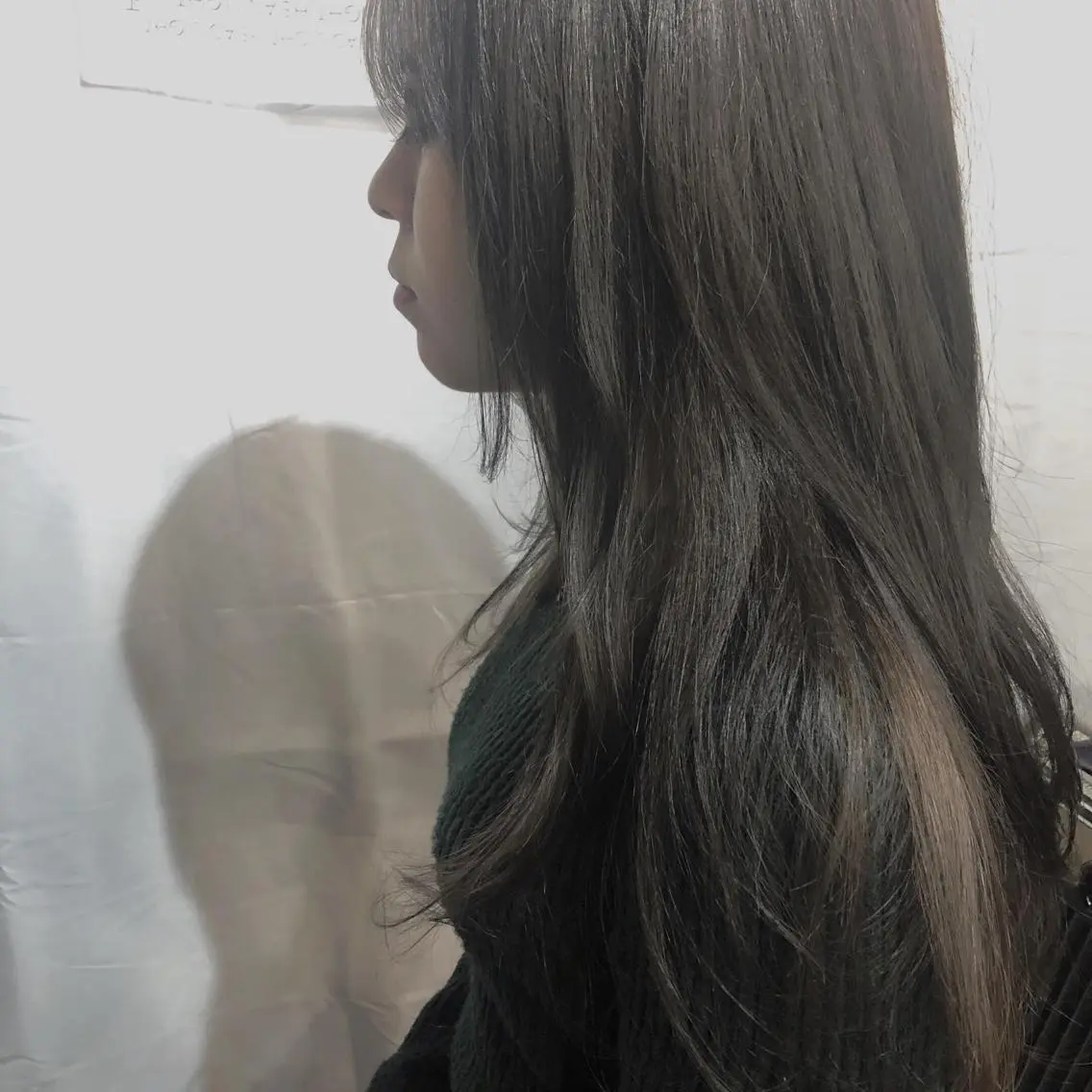 ロング カラー アッシュ インナーカラー レイヤーカット 韓国美容室出身 🌹Sana/梅田のヘアスタイル