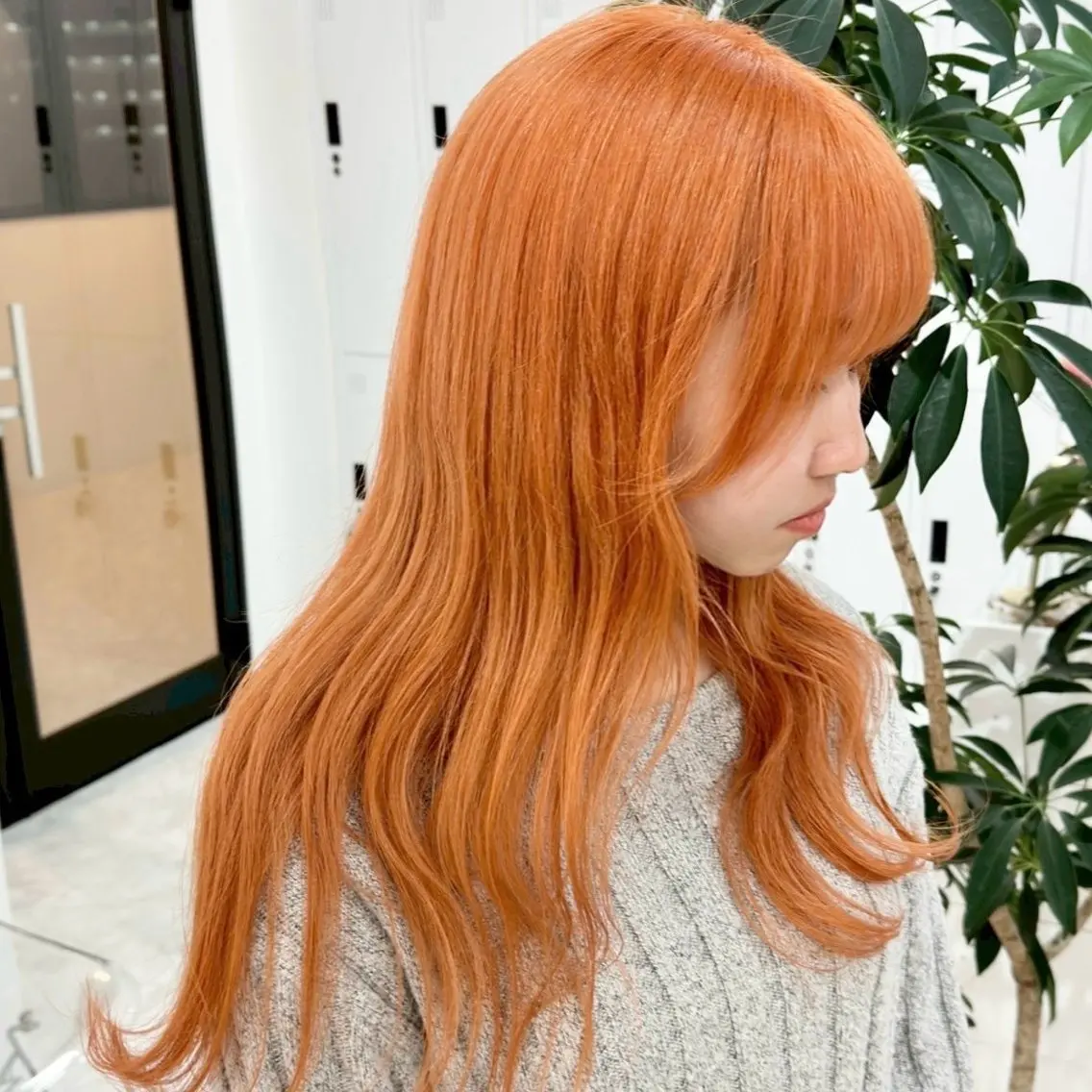 ロング カラー ヘアアレンジ ブリーチ ヘアカラー トリートメント ✨ブリーチカラー× 艶髪SUZU🛼🫧のヘアスタイル