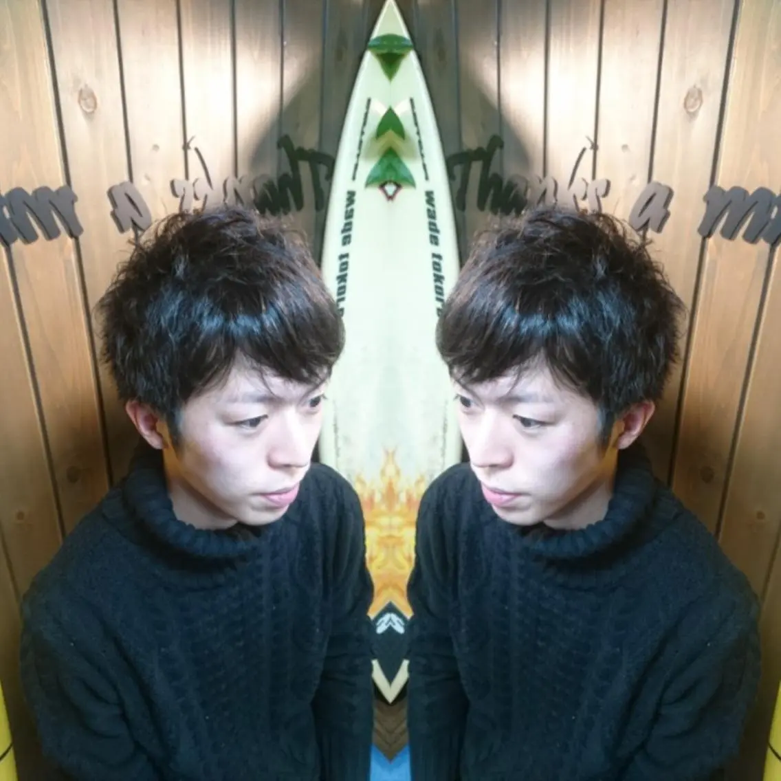 ショート メンズ 岡林 選のヘアスタイル