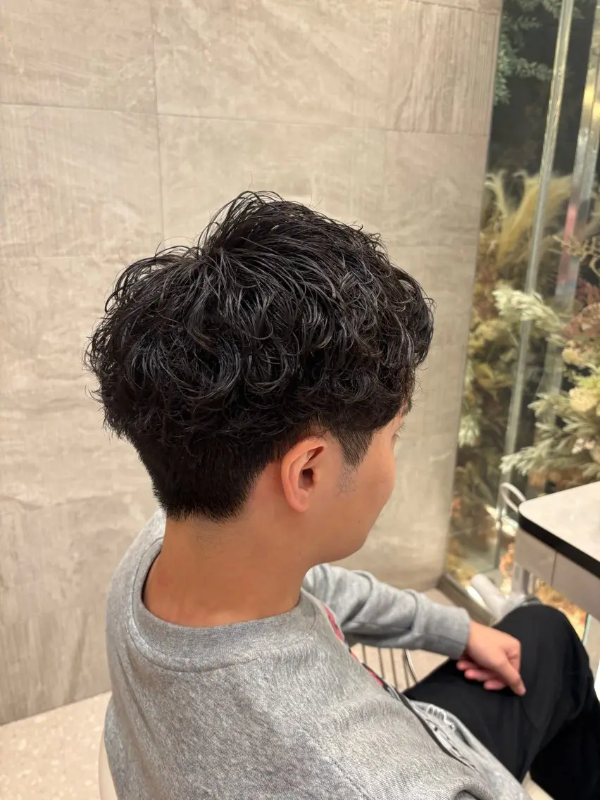 カット＋メンズパーマの写真
