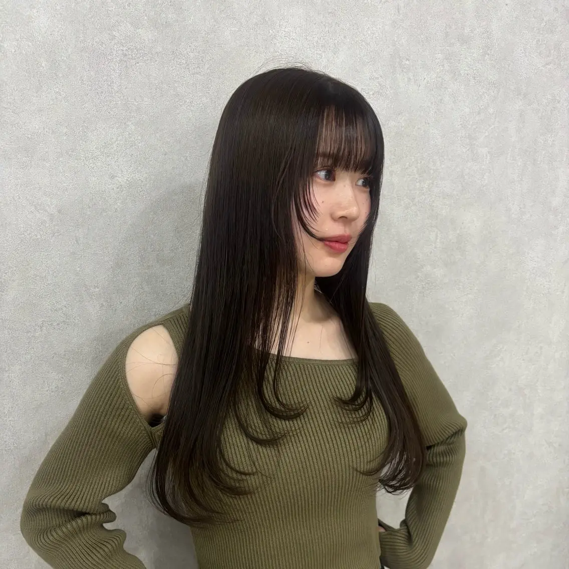 日中もOK👌〈カットモデル募集中〉レイヤーカット+超音波トリートメント🫧の写真