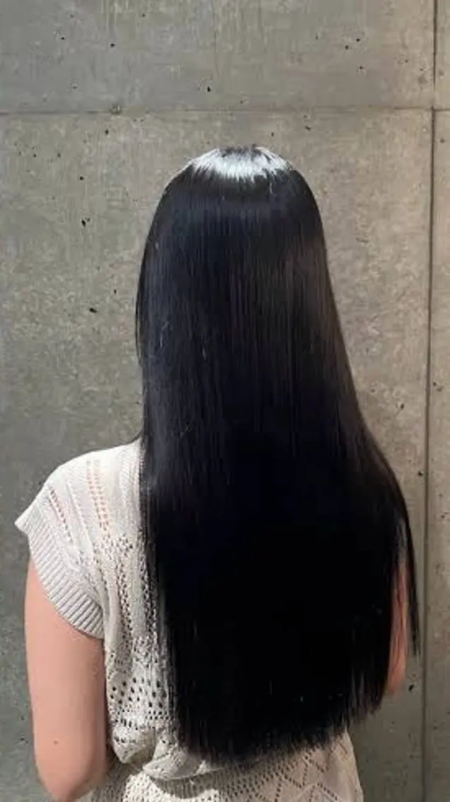 カラー 縮毛矯正 トリートメント ☁🫧縮毛矯正 /沖春奈🪽🫧のヘアスタイル