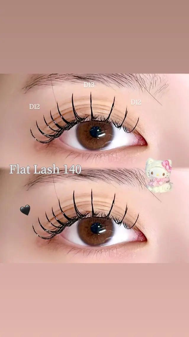 Flat Lash🩶𐙚【160本】 〔高円寺/阿佐ヶ谷/荻窪/中野〕の写真
