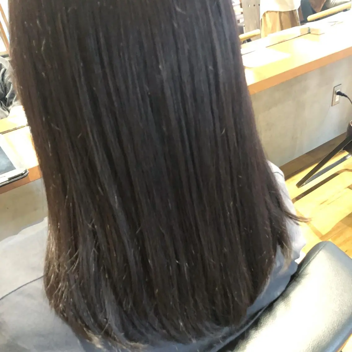 ミディアム カラー アッシュ ダークアッシュ トリートメント ◇おの あすか◇のヘアスタイル