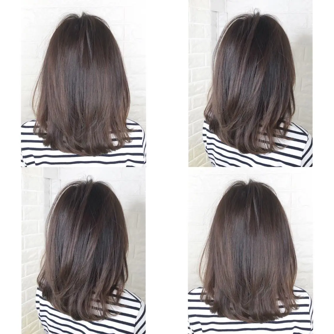 ミディアム カラー ベージュカラー ブリーチ ブラウンカラー ブラウンベージュ 透明感カラー カット ヘアカラー トリートメント ヘッドスパ 髪質改善特化KIZU /艶髪研究(京都)のヘアスタイル