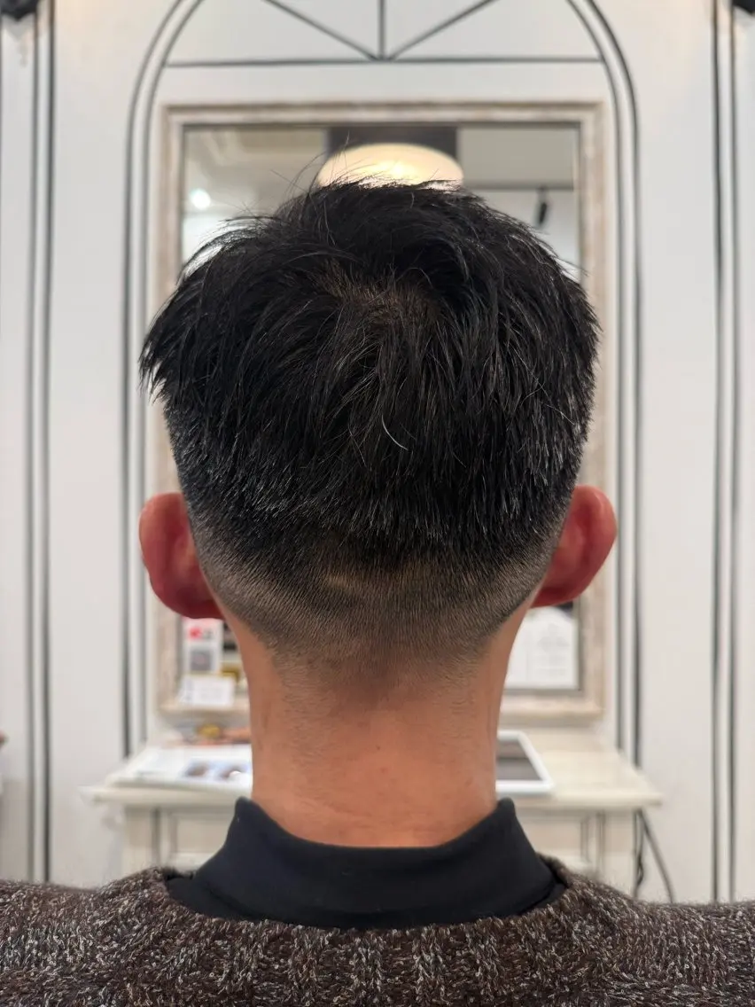 ショート メンズ カット 三上 莉里のヘアスタイル