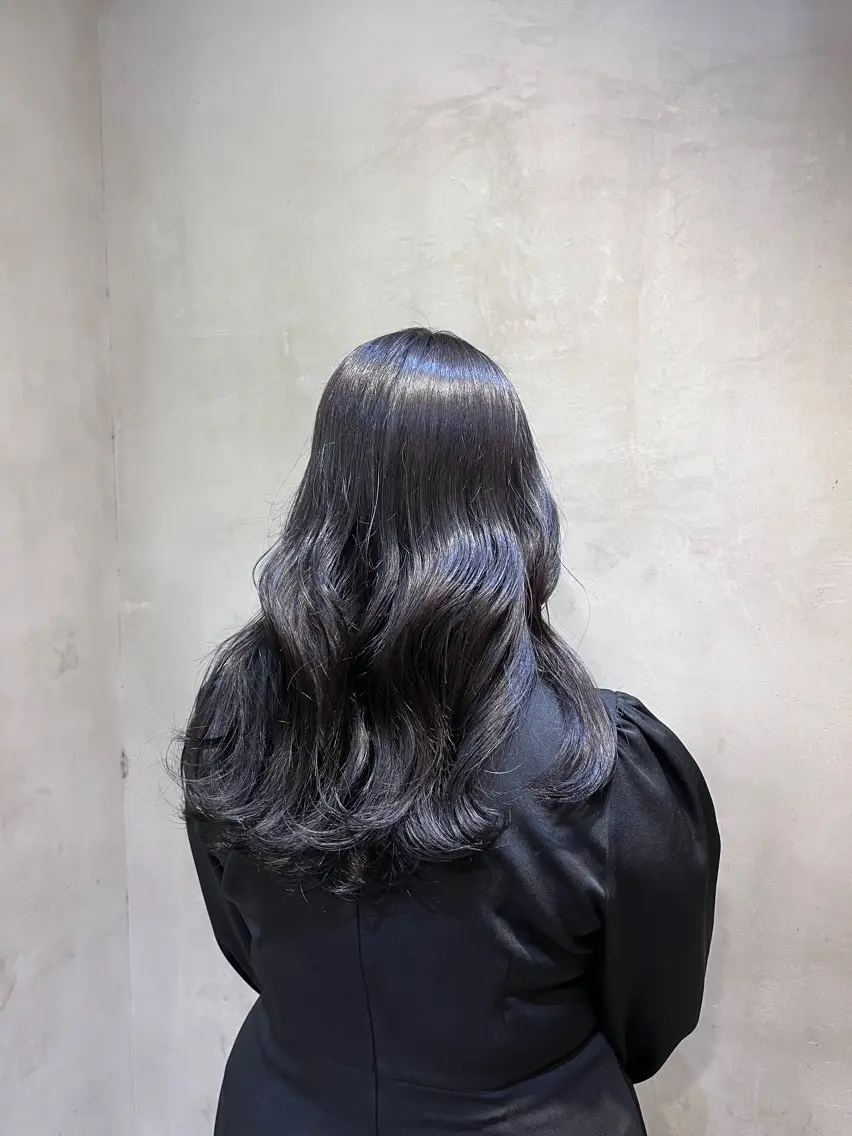 ミディアム カラー ヘアアレンジ ヘアカラー トリートメント ヘッドスパ ヘアセット 🫧艶髪矯正 髪質改善🫧 大介のヘアスタイル
