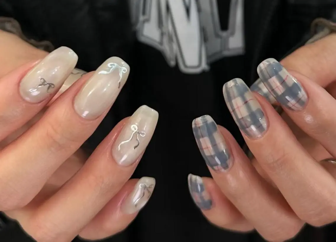 ネイル ハンドネイル ハンドケア 🍑 momo_nailのネイルデザイン