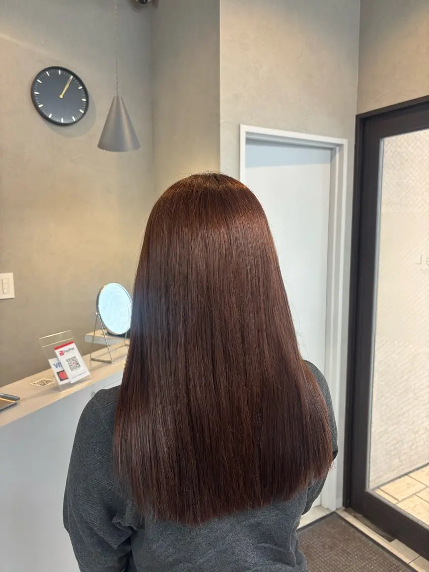 ロング カラー ヘアカラー GiseL 美優のヘアスタイル