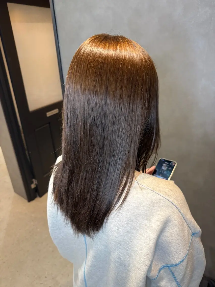 カラー ブラウンカラー マロンブラウン ヘアカラー 🌺SORA/ ヘアカラー🌺のヘアスタイル