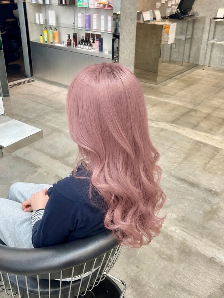 人気No.2🥈発色抜群ブリーチカラー🦄の写真