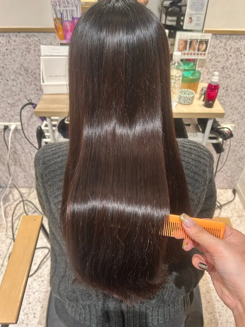 ♡透明感カラー★ ネイル/しの♡のヘアスタイル